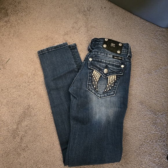 Miss Me Skinny Jeans 28 x 32 - Picture 2 of 4